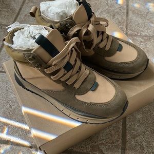 Madewell kickoff high-top trainer sneakers